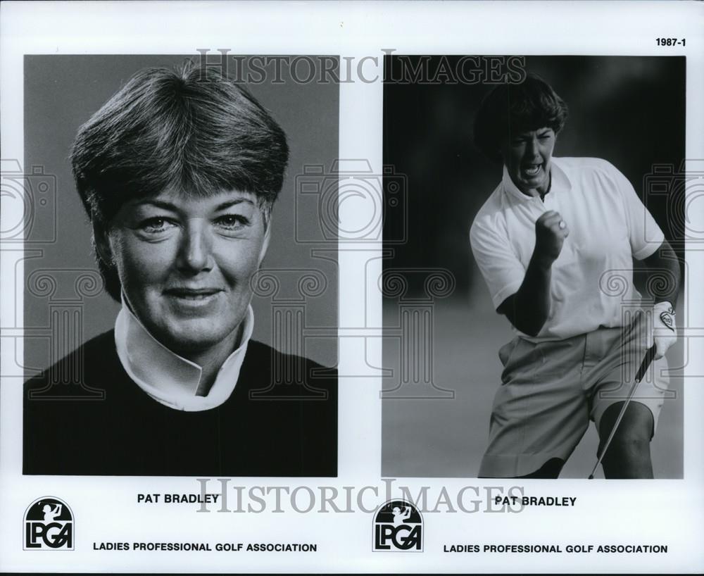 Press Photo LPGA Golfer Pat Bradley - orc04355 - Historic Images