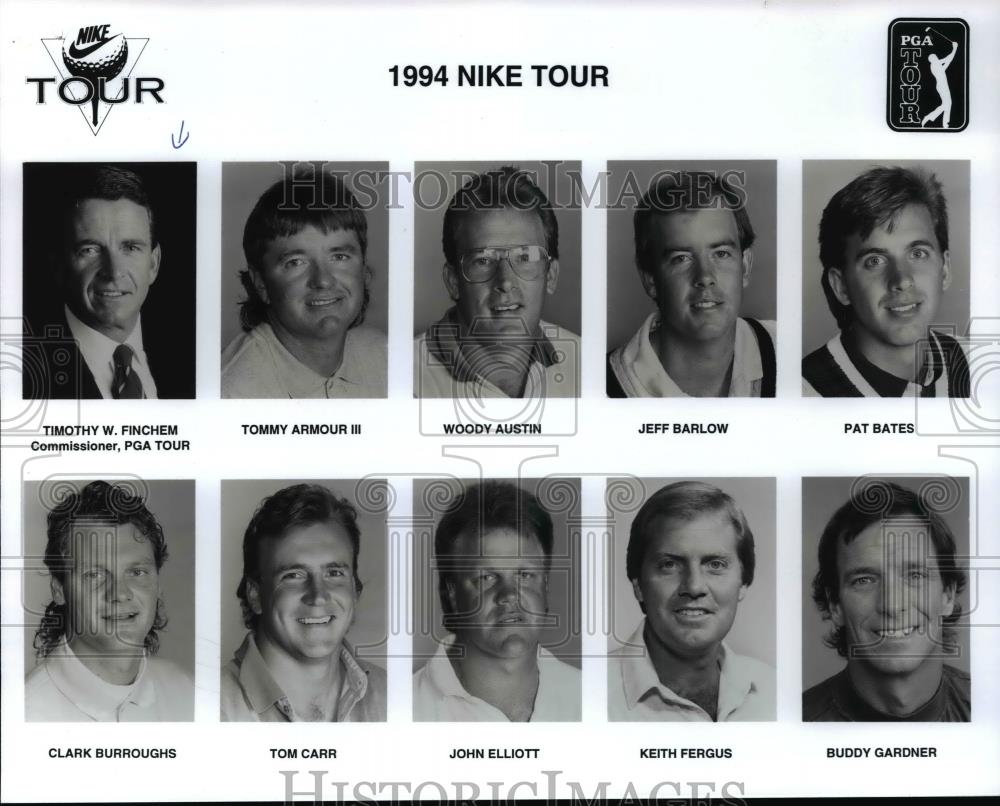1994 Press Photo Nike Tour - orc07599 - Historic Images