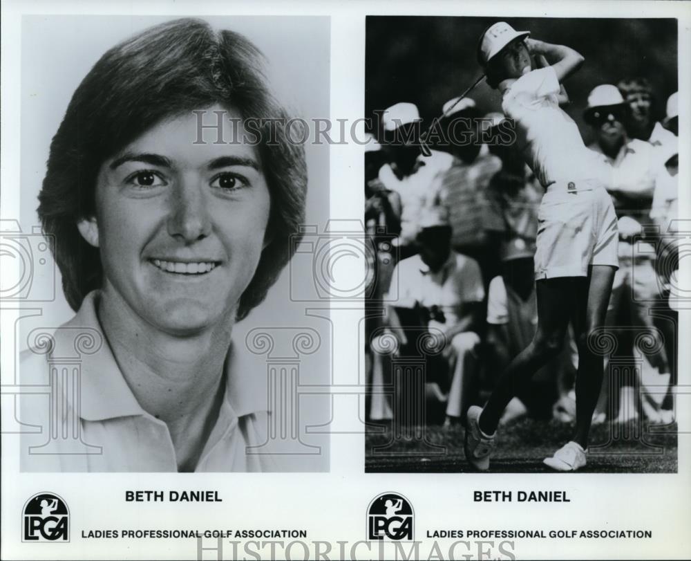 1983 Press Photo Beth Daniel, Ladies Professional Golf Association - orc09304 - Historic Images