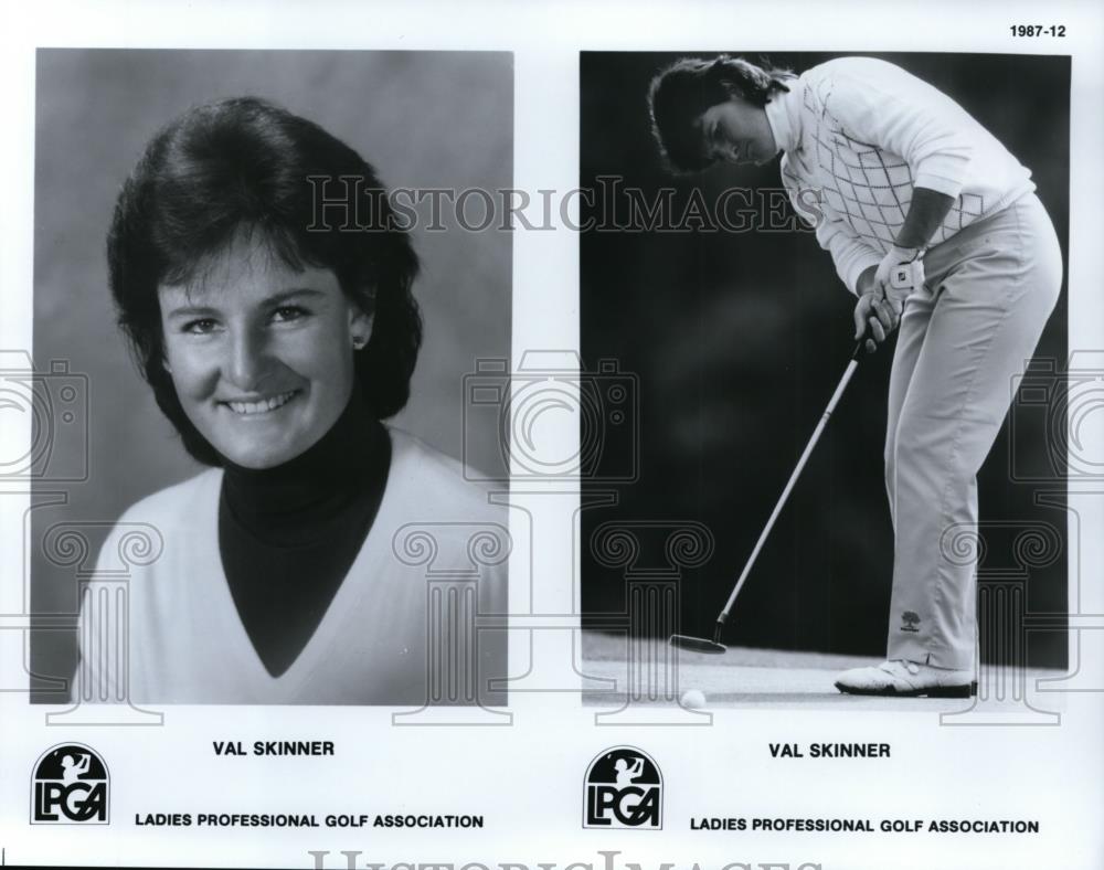 Press Photo Val Skinner-Ladies Professional Golf Association - orc09350 - Historic Images