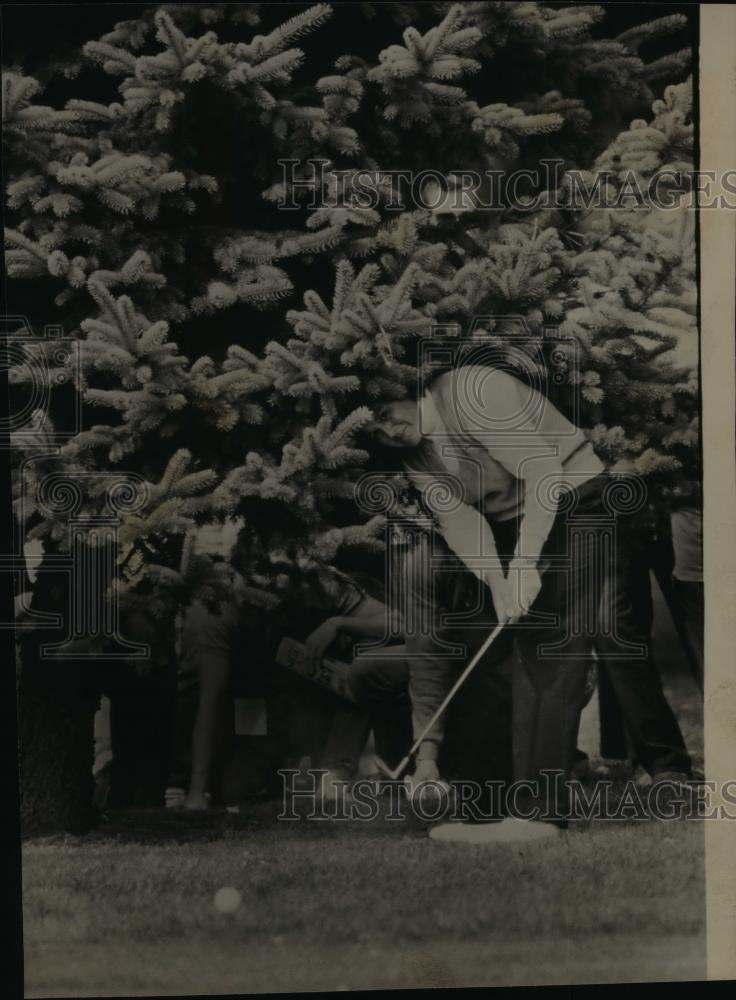 1985 Press Photo Portland Ping Champion Nancy Lopez - orc10888 - Historic Images