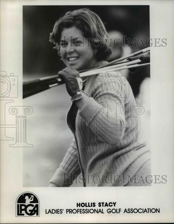 Press Photo Hollis Stacy, Ladies Professional Golf Association orc11 Historic Images