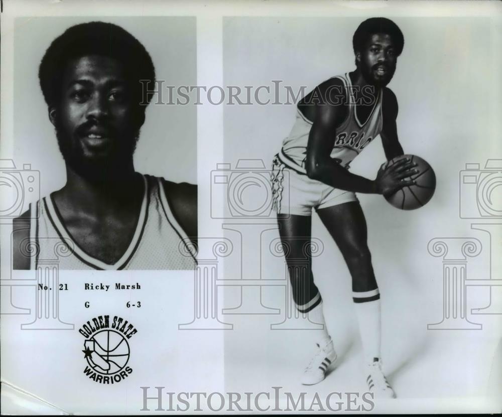 Press Photo #21 Ricky Marsh, Guard, 6'3, Golden State Warriors - orc07208 - Historic Images