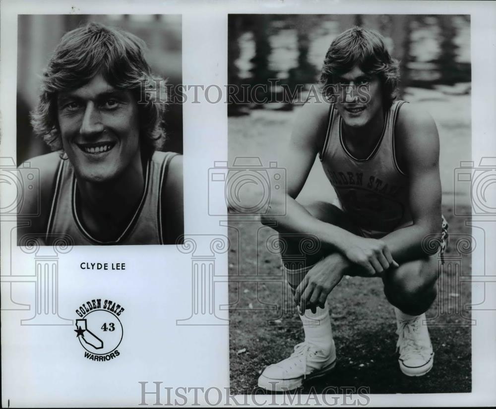 Press Photo Clyde Lee, Golden State Warriors - orc10106 - Historic Images