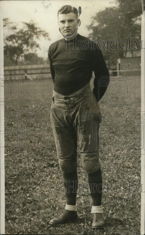 1928 Press Photo Football player Red Kirkman of WJ - net31396 - Historic Images