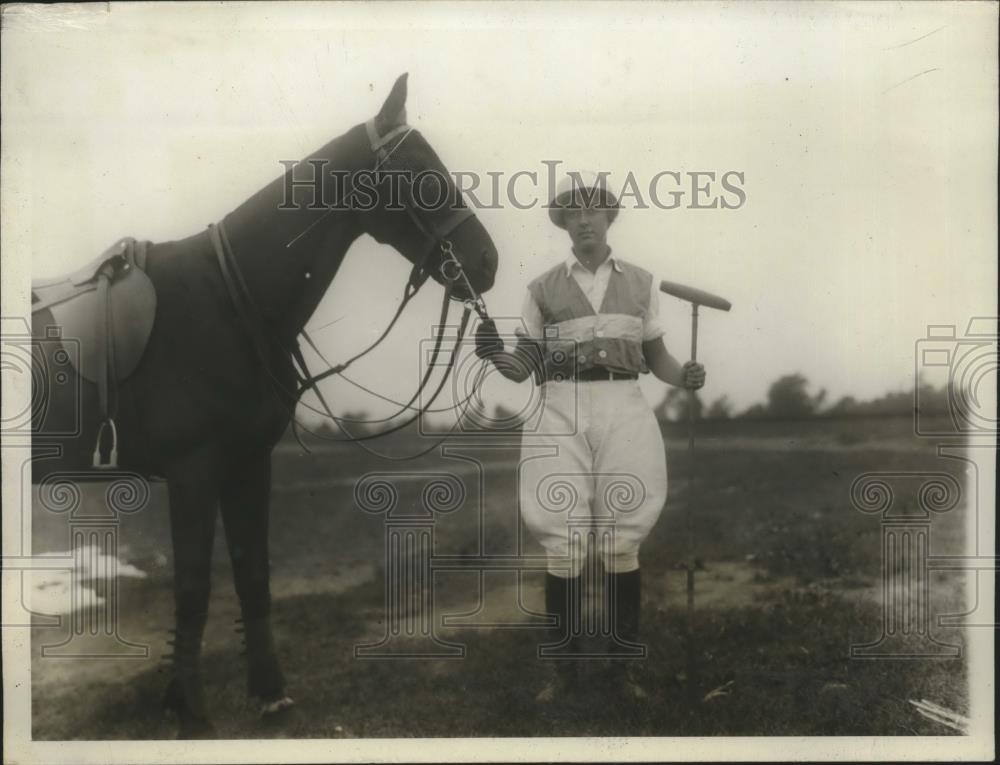 1928 Press Photo Miss Sally Lanier of U.S. Women&#39;s Eastern Polo team - net31894 - Historic Images