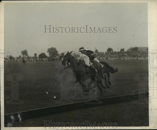 1929 Press Photo British India polo team vs Americans at Meadow Brook NY - Historic Images