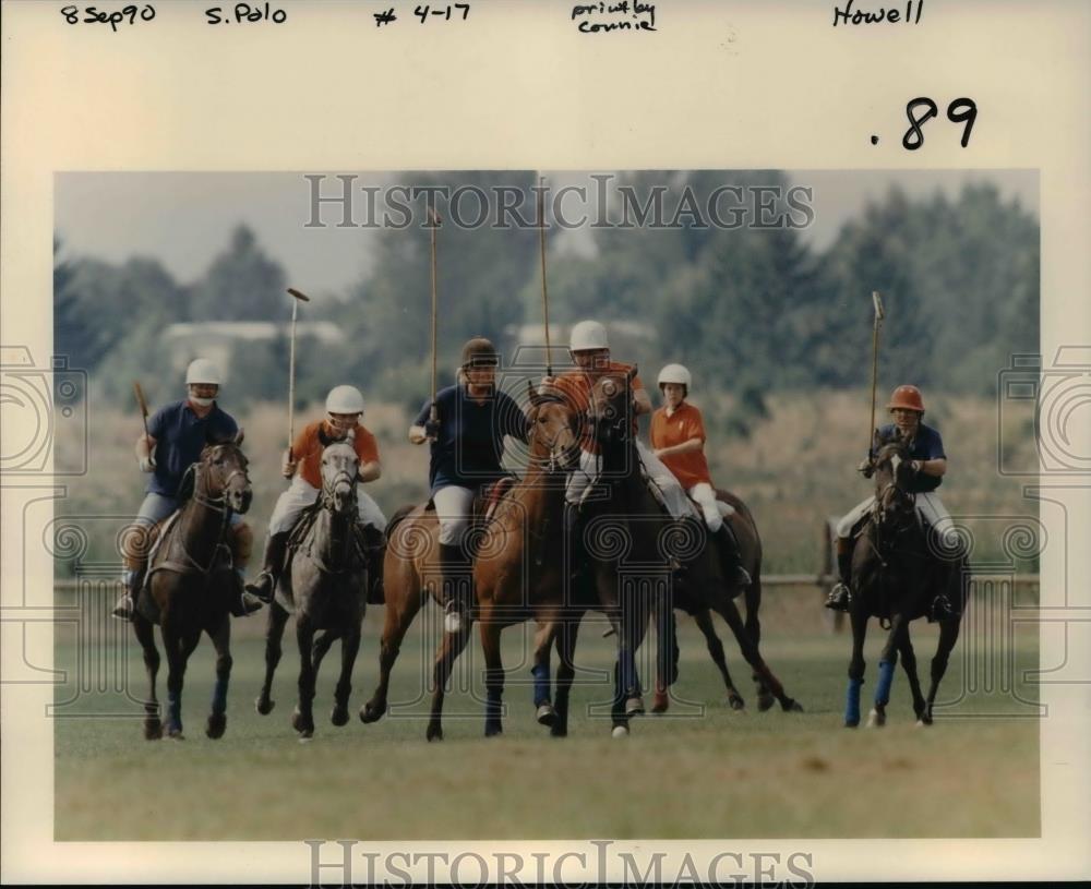 1990 Press Photo Polo - orc07620 - Historic Images