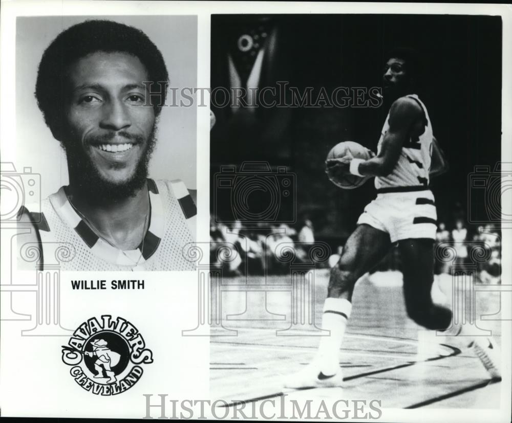 Press Photo Willie Smith Cleveland Cavaliers - orc09345 - Historic Images