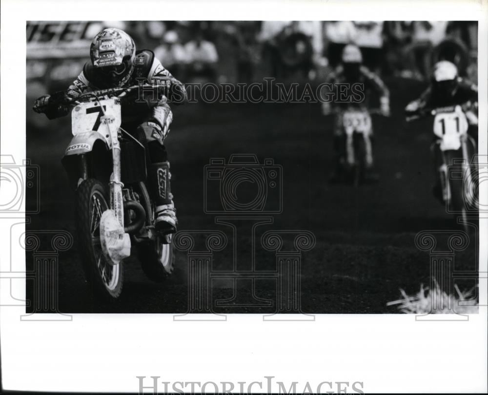 1994 Press Photo Mike Larocco, 250cc class AMA national Champion, Washougal - Historic Images