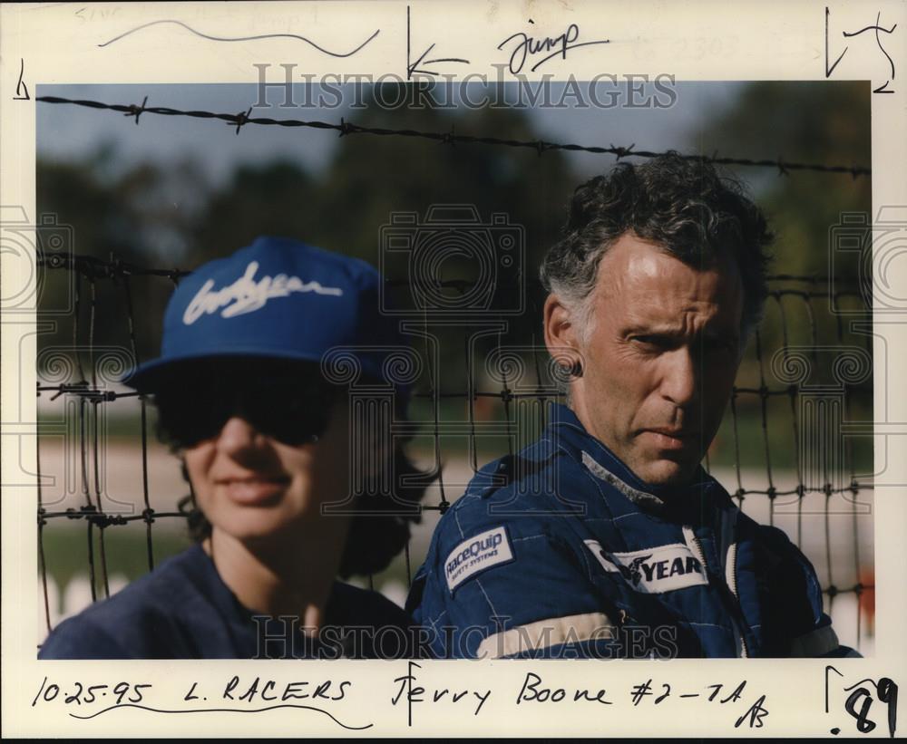 1995 Press Photo Jerry Boon, L. Racers #2.  - orc04460 - Historic Images