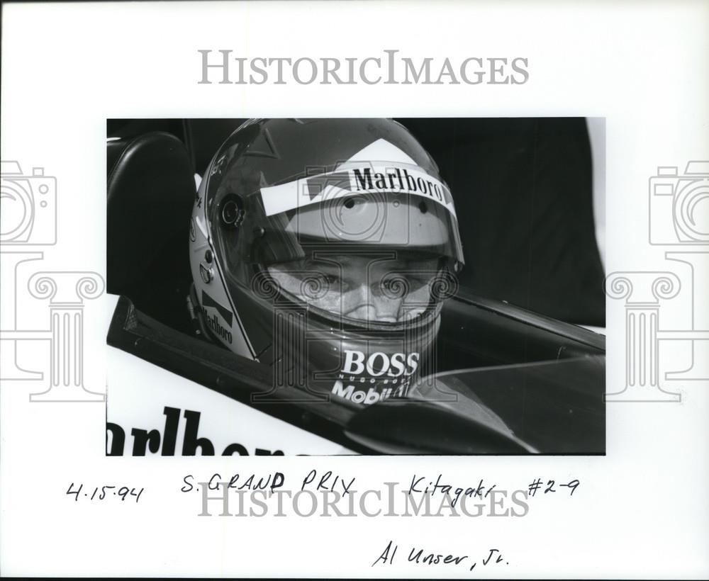 1994 Press Photo Grand Prix, Al Unser Jr. - orc04545 - Historic Images