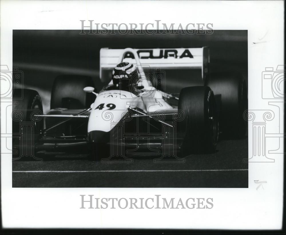 Press Photo Race Car, Aqura #49 - orc04549 - Historic Images