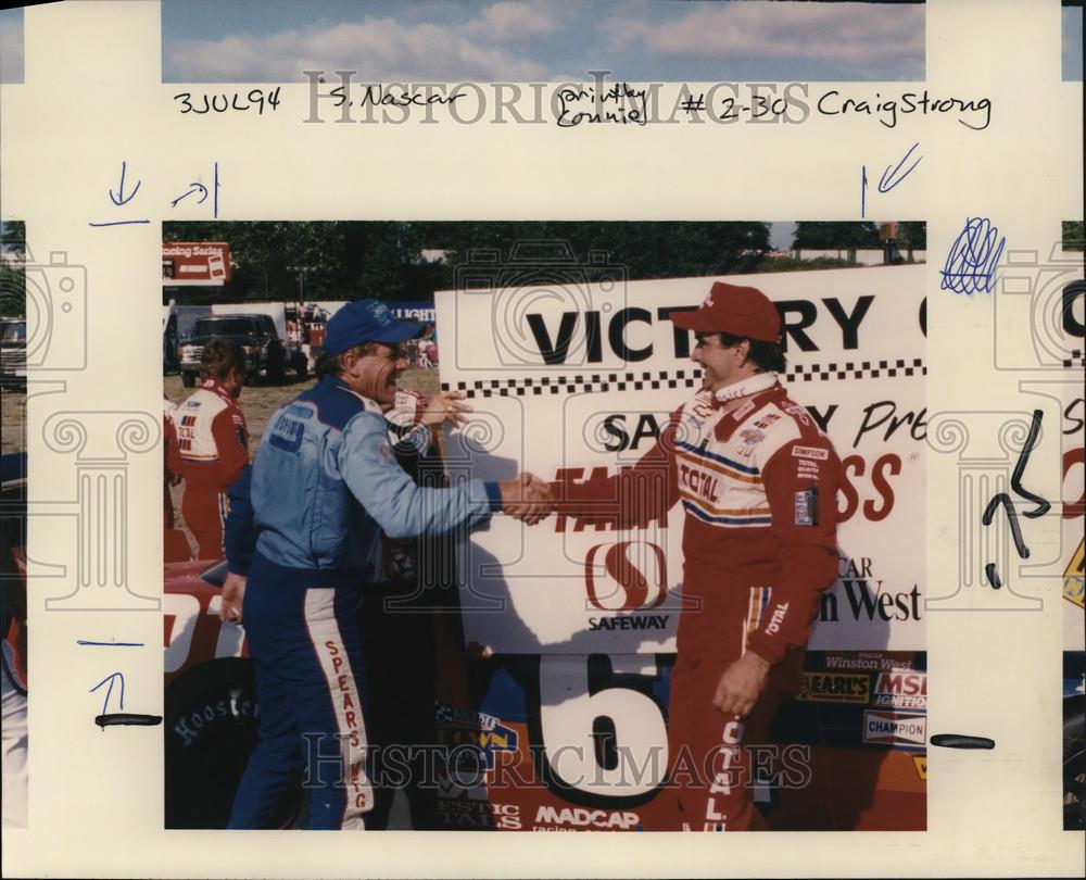 1994 Press Photo Race Car Drivers - orc04593 - Historic Images