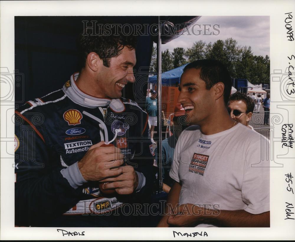 1999 Press Photo Papis and Montoya - orc04614 - Historic Images