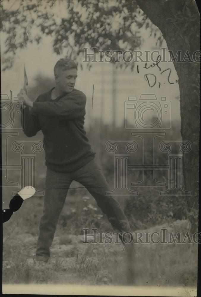 1922 Press Photo Boxer Johnny Kilbane at training at a camp - net30476 - Historic Images