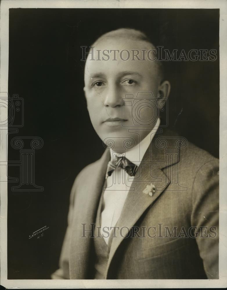 1926 Press Photo Humbert Fugazy, world&#39;s premier sports promoter - net33572 - Historic Images