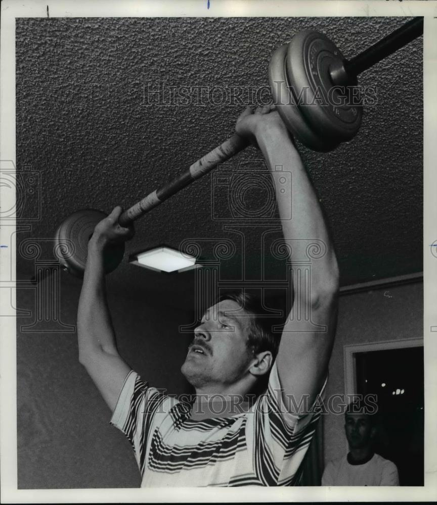 1973 Press Photo David Hult- Champion of grueling grind. - orc13993 - Historic Images