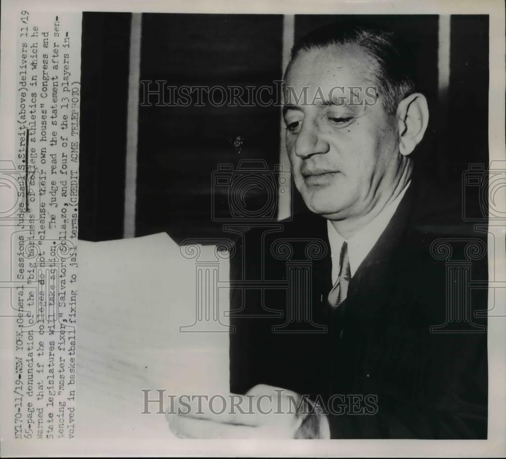 1951 Press Photo Judges Saul S Streit - nee08533 - Historic Images