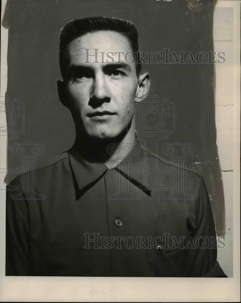 1954 Press Photo Milwaukie BKB 1954, Stan Byars, senior guard - orc03830 - Historic Images