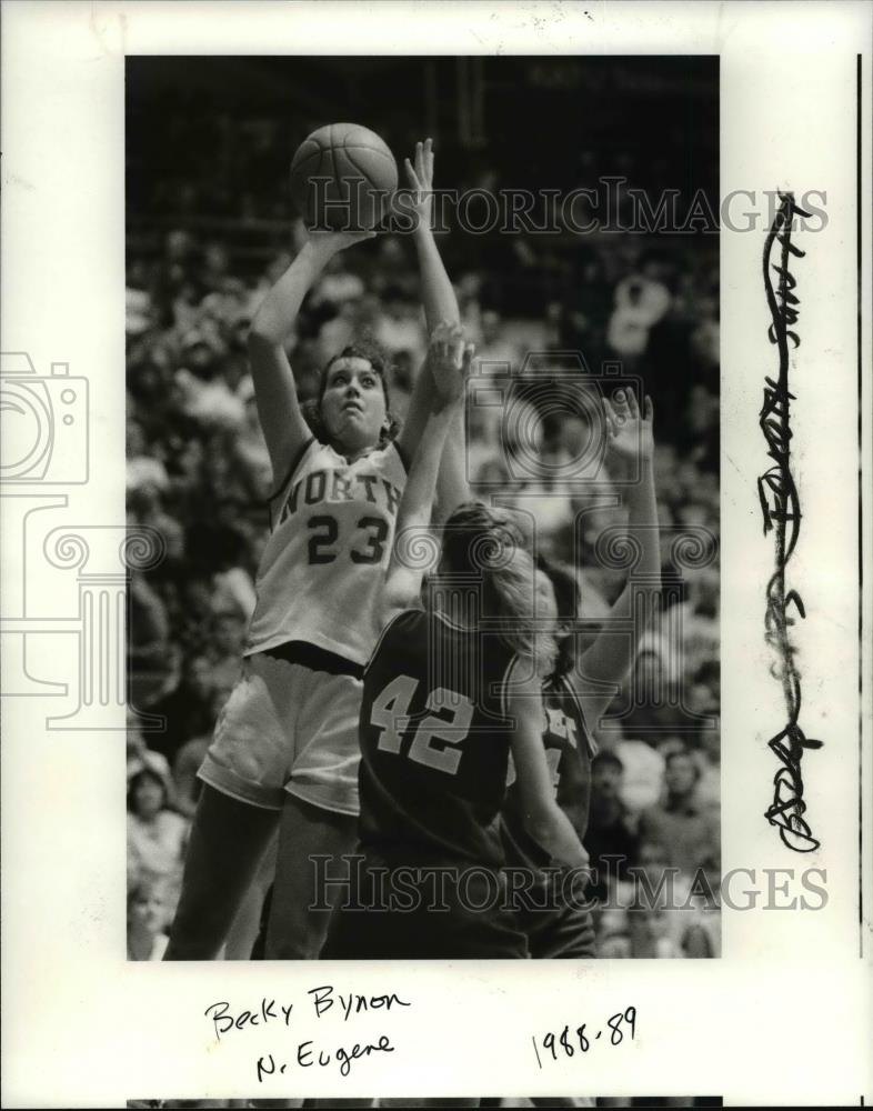 1988 Press Photo Becky Byron, N. Eugene - orc08620 - Historic Images