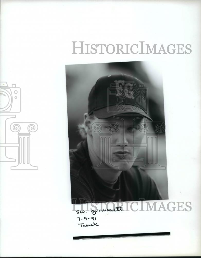 1991 Press Photo Kurt Bierek, Baseball - orc13376 - Historic Images