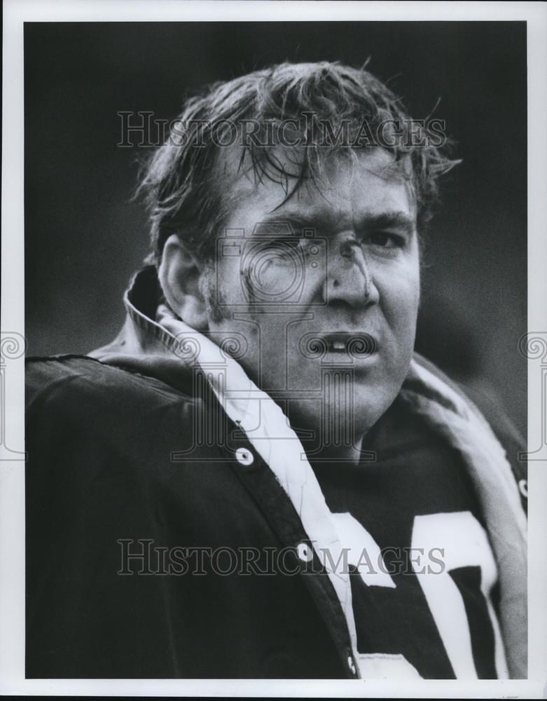 1971 Press Photo Leroy Caffey, Chicago Bears - orc04865 - Historic Images