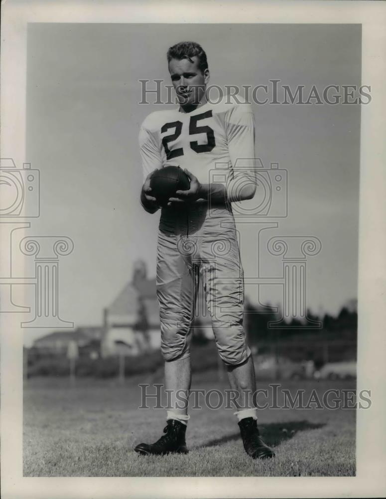 1953 Press Photo Rich Le Duc, Spokane, Soph, End, 189, 6'2" 19 orc10 Historic Images