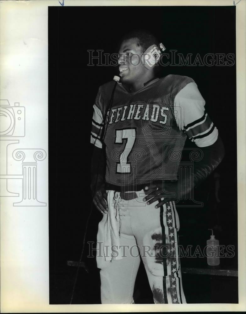 1982 Press Photo Steve Smith, former Oregon State University quarterback - Historic Images