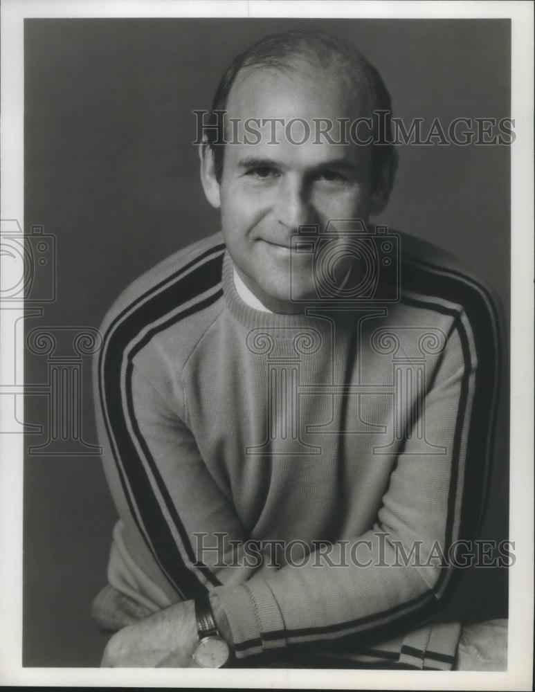 1980 Press Photo Skater Dick Button is an ABC Commentator - sps00524 - Historic Images