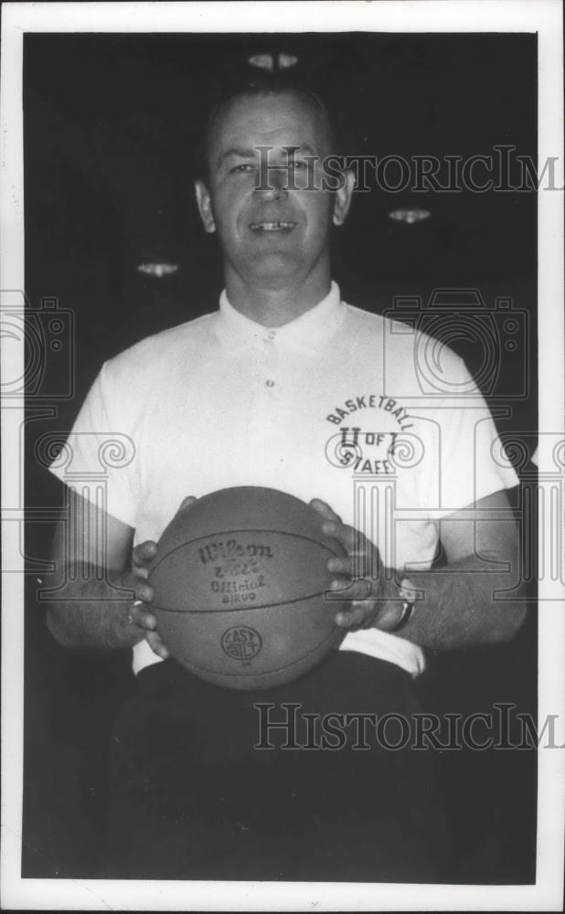 1969 Press Photo University of Idaho basketball coach, Wayne Anderson - sps00788 - Historic Images