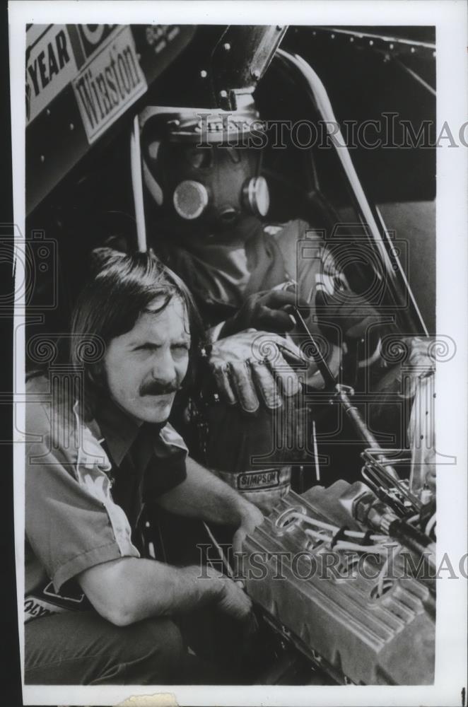 1976 Press Photo Auto racer Bob Brandt - sps00344 - Historic Images