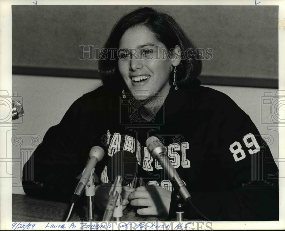 1984 Press Photo Laura Zaccaro, daughter of Dem. VP Candidate Geraldin Historic Images