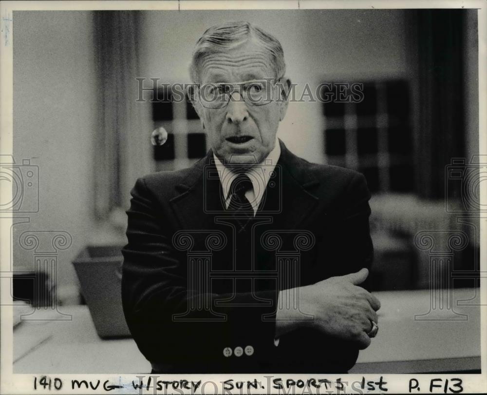 1988 Press Photo John Wooden - orb01634 - Historic Images