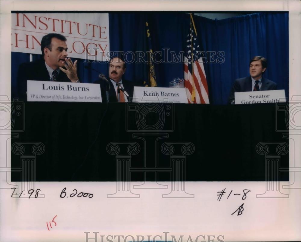 1998 Press Photo Millennium Bug Conference - Computers - orb08378 - Historic Images