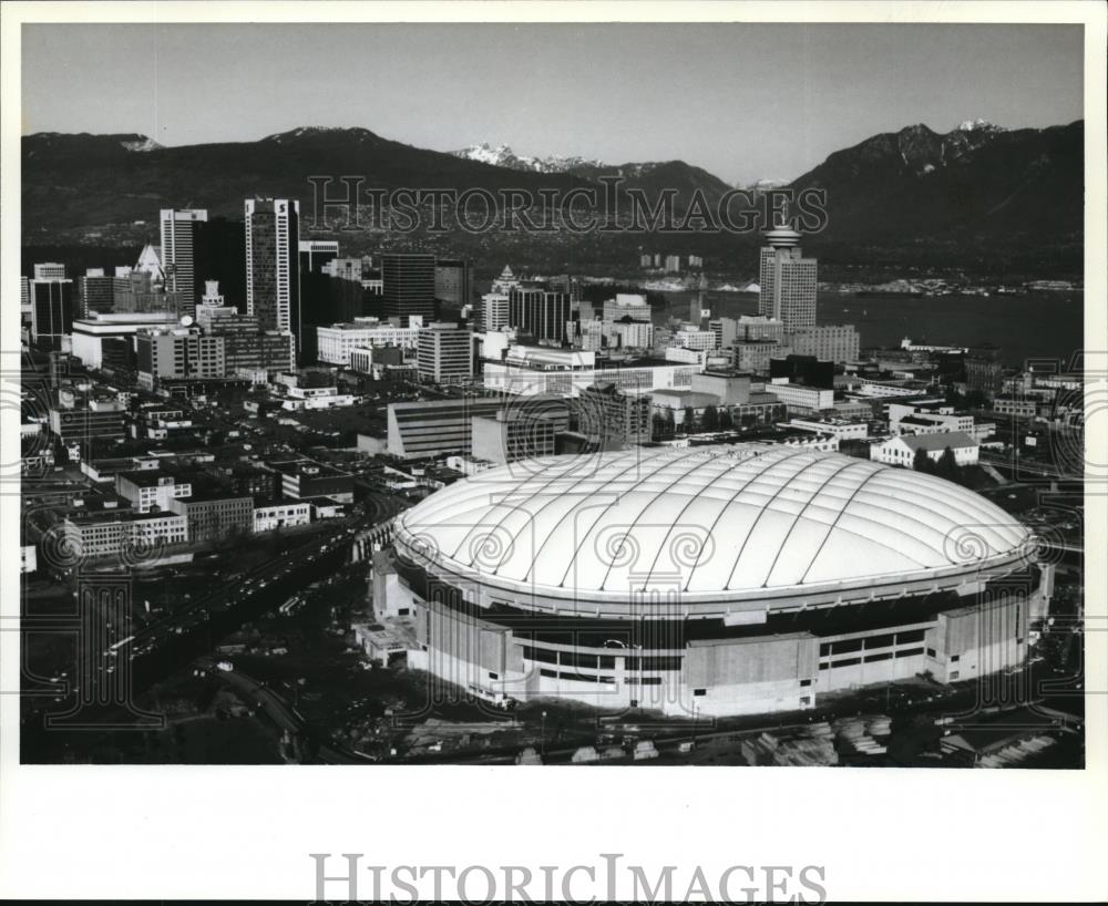 Press Photo Canada's First Domed Stadium  - orb08978 - Historic Images