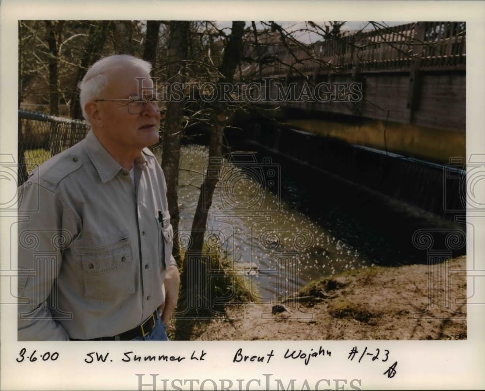 2000 Press Photo Summer Creek Dam - orb11517 - Historic Images
