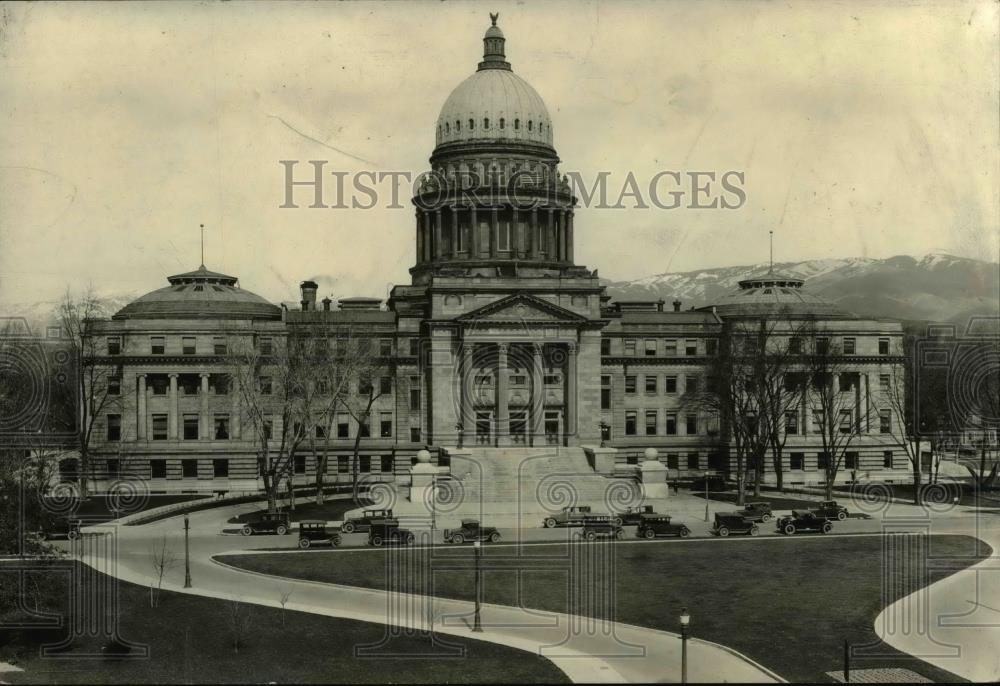 1936 Press Photo The Idaho Capitol Building in Boise - orb18257 - Historic Images