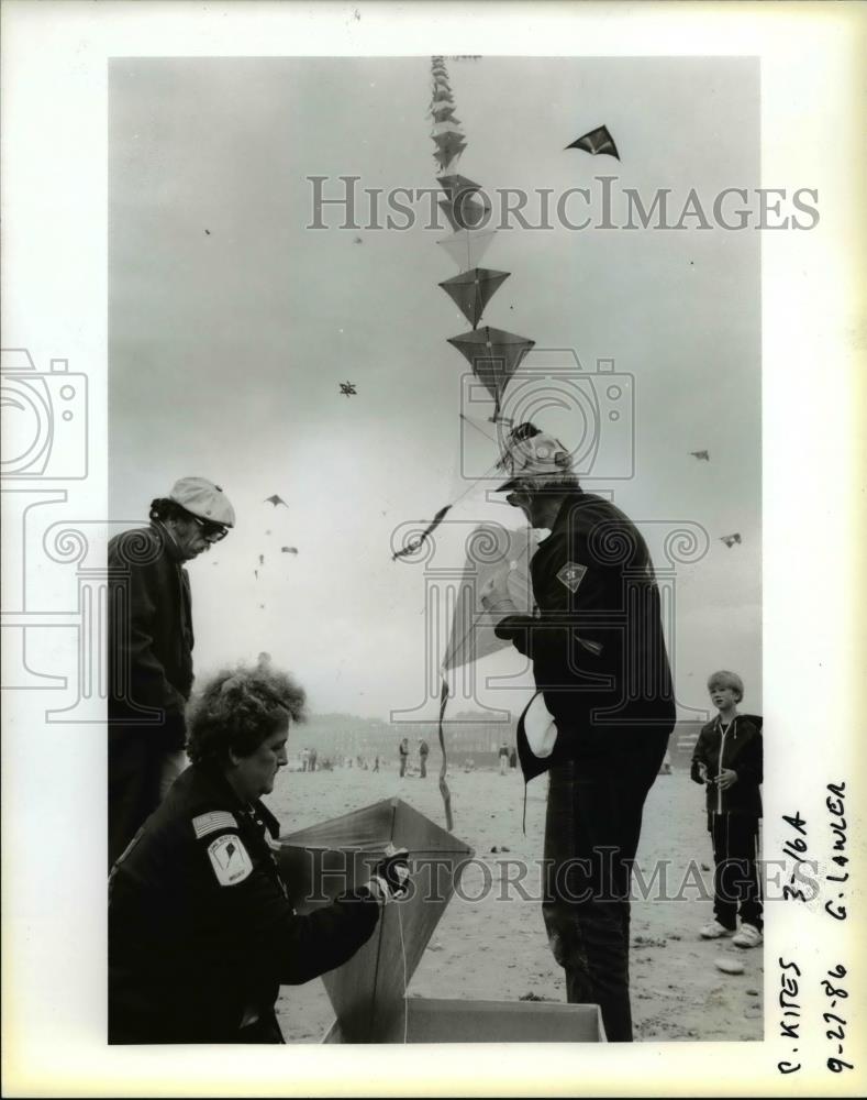 1986 Press Photo Kites - orb19631 - Historic Images