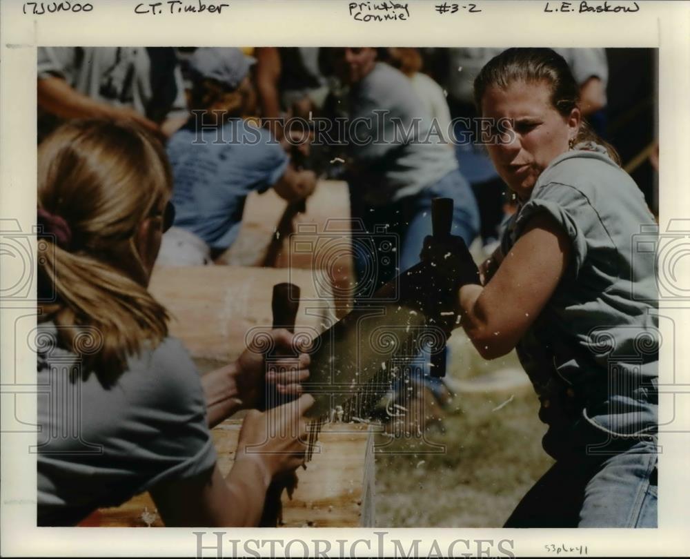 2000 Press Photo Scene from the Estacada Timber Show  - orb21339 - Historic Images
