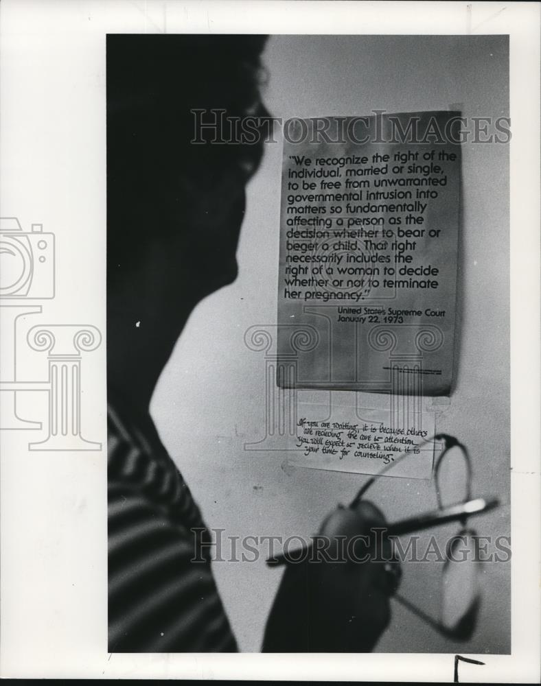 1979 Press Photo Mrs. Klass Administrator of a Portland Hospital - orb23216 - Historic Images