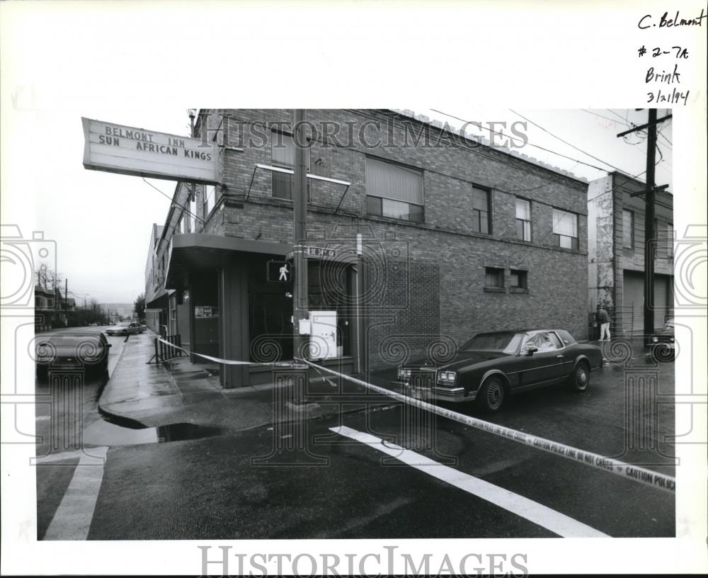 1994 Press Photo Murder site in Portland - orb24235 - Historic Images