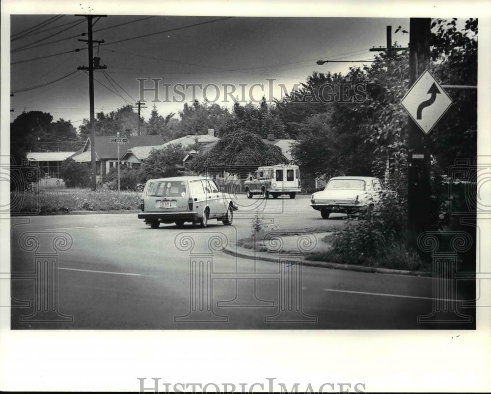 1979 Press Photo The sign indicating that North Lombard Street - orb24907 - Historic Images