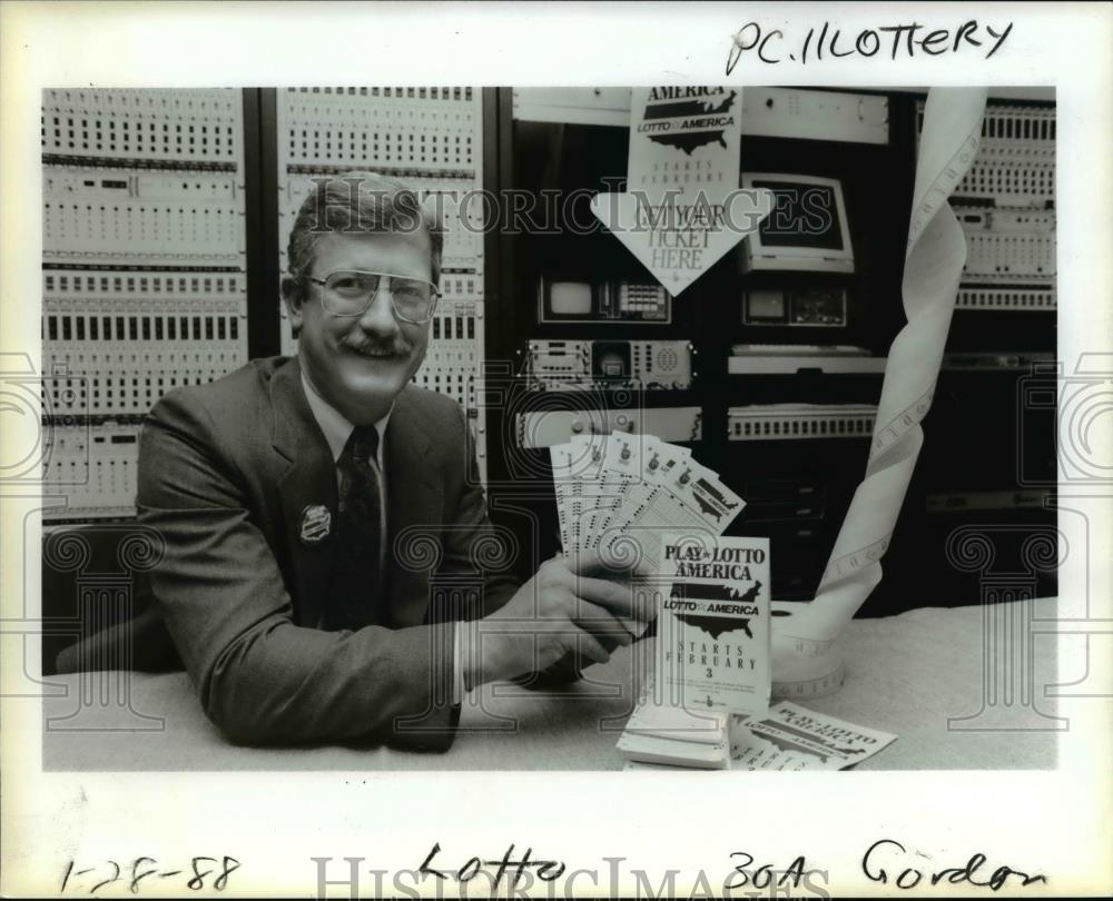 1988 Press Photo National Lottery - orb25486 - Historic Images
