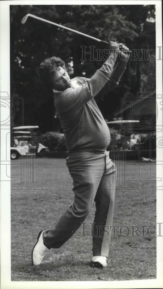 1987 Press Photo Golfer, Homero Blancas - sps00969 - Historic Images