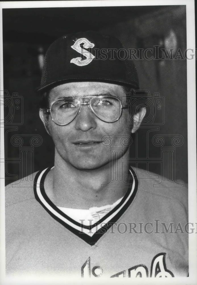 1982 Press Photo Spokane Indians baseball player, Sam Ceci - sps00983 - Historic Images