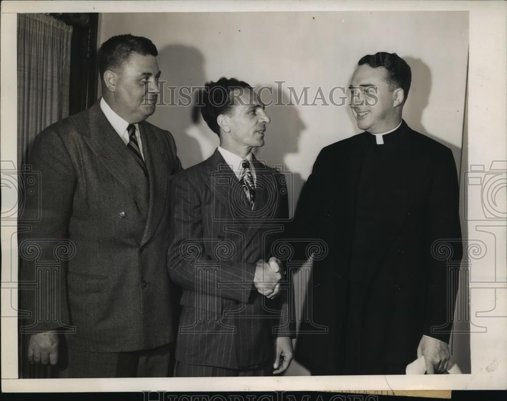 1945 Press Photo New York John Siciliano to be freed from jail NYC - neny06593 - Historic Images