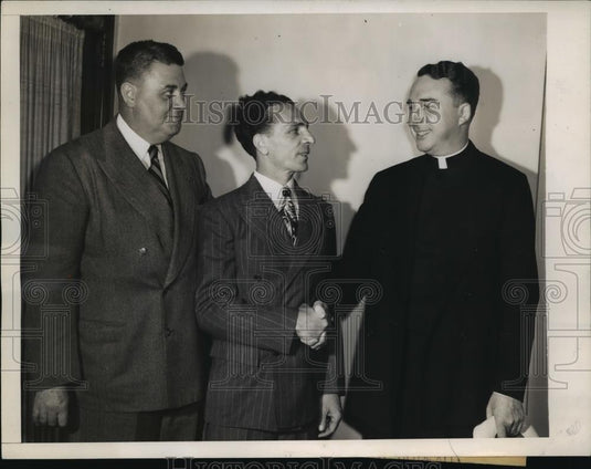 1945 Press Photo New York John Siciliano to be freed from jail NYC - neny06593 - Historic Images