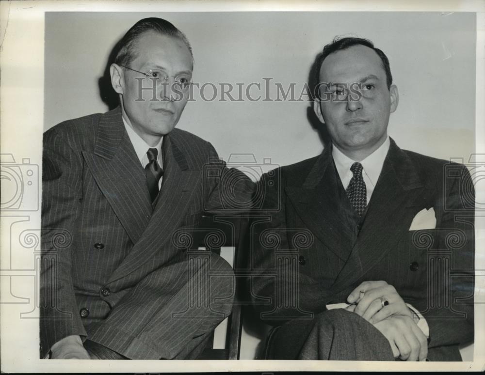 1943 Press Photo New York Meeting of OPA considers fuel emergencies NYC - Historic Images