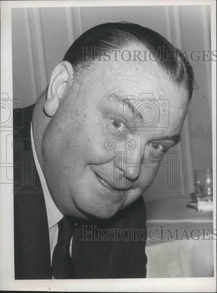 1956 Press Photo Pennsylvania State Athletic footbal Commissioner, Jim Crowley - Historic Images